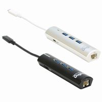 PRINCETON Digizo USB3.1 TypeCドッキングステーションミニ(LAN/ブラック) (PUD-PDC3LBKA)画像