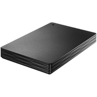 I.O DATA USB 3.1 Gen 1/2.0 ポータブルHDD「カクうす Lite」ブラック 500GB (HDPH-UT500KR)画像