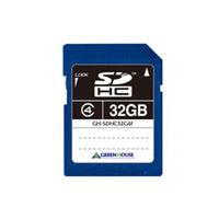 GREENHOUSE Class4対応SDHCカード 32GB GH-SDHC32G4F (GH-SDHC32G4F)画像