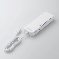 ELECOM 法人向けレイヤー2スイッチ/タップ型HUB/Giga対応/8ポート (EHB-UG2A08-TP)画像