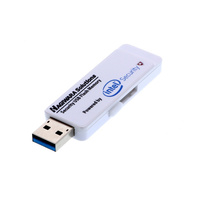 ハギワラソリューションズ ウィルス対策USBメモリー(マカフィー)/64GB/1年ライセンス/USB3.0 (HUD-PUVM364GA1)画像