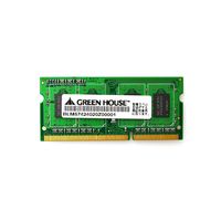 GREENHOUSE GH-DWT1333-4GF DDR3-1333 204Pin Non-ECC Unbuffered SO DIMM 4GB (GH-DWT1333-4GB)画像