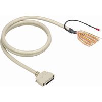 CONTEC 片端50ピンD-SUBコネクタシールドケーブル(0.5m) (PCA50PS-0.5P)画像