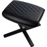 noblechairs noblechairs Footrest 黒 ブルーステッチ入り (NBL-FR-PU-BB)画像