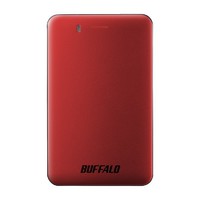 BUFFALO SSD-PM240U3A-R USB3.1(Gen1)小型ポータブルSSD 240GB レッド (SSD-PM240U3A-R)画像