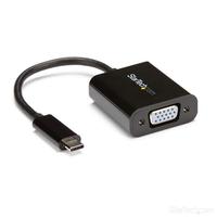 StarTech USB-C – VGA変換アダプタ USB Type-C(オス)- アナログRGB/D-Sub15ピン(メス)ビデオコンバータ 1920 x 1200/ 1080pに対応 (CDP2VGA)画像