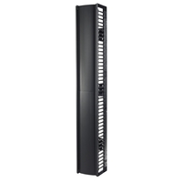 APC Valueline; Vertical Cable Manager for 2 & 4 Post Racks; 84H X 12W; Single-Sided with Door (AR8765)画像
