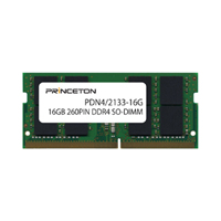 PRINCETON PDN4/2133-16G 16GB PC4-17000(DDR4-2133) 260PIN SO-DIMM (PDN4/2133-16G)画像