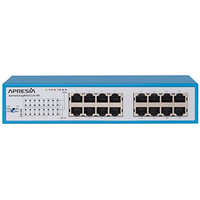 ApresiaLightGC116-SS ノンインテリジェントスイッチングHUB (16port) ラックマウント金具標準添付画像