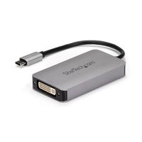 StarTech USB-C-DVI ディスプレイ変換アダプタ デュアルリンク/Dual-Link対応 アクティブ変換 2560×1600 バスパワー対応 (CDP2DVIDP)画像