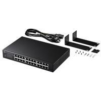 サンワサプライ Giga対応スイッチングハブ(24ポート) ループ検知機能つき (LAN-GIGAH24L)画像