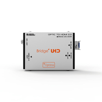 ADTECHNO 超小型軽量4K UHD対応HDMI2.0光延長器 受信機 UHD_M_OHR (UHD_M_OHR)画像