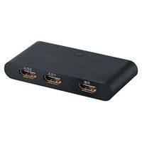 ELECOM HDMI切替器/2入力1出力/簡易パッケージ/ブラック (DH-SW21BK/E)画像