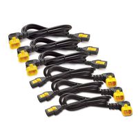 APC Power Cord Kit (6 ea)、Locking、C13 to C14 (90 Degree)、1.8m (AP8706R-WW)画像