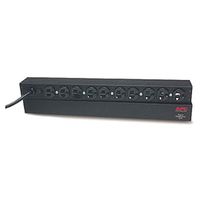 APC Rack PDU Basic 1U 15A 100V (10)5-15R 5年保証 AP95625W (AP95625W)画像