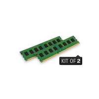 KINGSTON 8GB 1333MHz DDR3 Non-ECC CL9 DIMM (Kit of 2) Single Rank (KVR13N9S8K2/8)画像