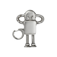 GREENHOUSE ロボット型USBメモリ メタルボディー 4GB (GH-UFD4GRBT)画像