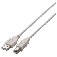 USB2.0ケーブル/A-Bタイプ/ノーマル/1.5m/ホワイト画像