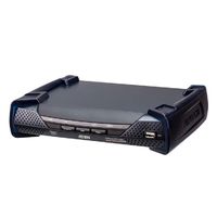ATEN DVI-Iデュアルディスプレイ IP-KVMレシーバー(デュアル電源/LAN対応) (KE6940AR)画像