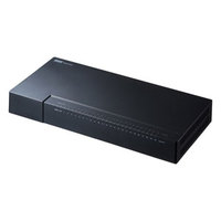 サンワサプライ ギガビット対応 スイッチングハブ(24ポート・マグネット付き) (LAN-GIGAP2402BK)画像