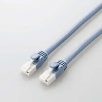 ELECOM LANケーブル/仕様固定/CAT6A/爪折れ防止/0.5m/ブルー (LD-GPAT/BU05/ID)画像