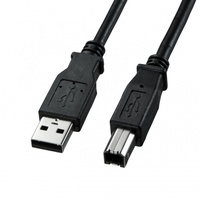 サンワサプライ KU20-2BKK2 USB2.0ケーブル (KU20-2BKK2)画像