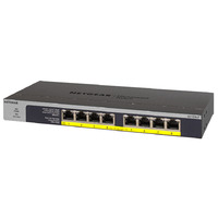 NETGEAR GS108LP ライフタイムギガ8ポートPoE+60.5W対応アンマネージスイッチ (GS108LP-100AJS)画像