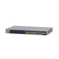 NETGEAR POE+対応 (380W) ギガビット24ポート L2+ アプリ＆クラウドスマートスイッチ (GS728TPP-300JPS)画像