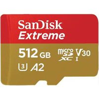サンディスク エクストリーム microSDXC UHS-I 512GB (SDSQXA0-512G-JN3MD)画像