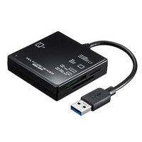サンワサプライ ADR-3ML39BKN USB3.1 マルチカードリーダー (ADR-3ML39BKN)画像
