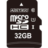 ADTEC microSDHC 32GB Class10 SD変換Adapter付 (AD-MRHAM32G/10)画像
