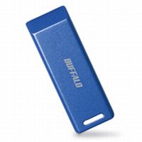 BUFFALO スライドアップ機能搭載 USBメモリー ブルー 16GB RUF2-AG16GS-BL (RUF2-AG16GS-BL)画像