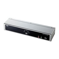 サンワサプライ SW-KVM2HDCN2 デュアルリンクDVI対応パソコン自動切替器(2:1) (SW-KVM2HDCN2)画像