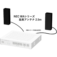 UNIVERGE WA2511E、WA1512用延長アンテナ2.5m画像