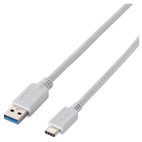 ELECOM USB3.1ケーブル/for Apple/A-Cタイプ/ノーマル/2m/ホワイト (USB3-APAC20WH)画像