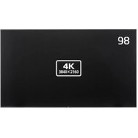 NEC 98型パブリック液晶ディスプレイ/3840×2160/USB Type-C、ミニD-Sub15ピン、HDMI、RS-232C、ステレオミニジャック/ブラック/スピーカ (LCD-E988)画像